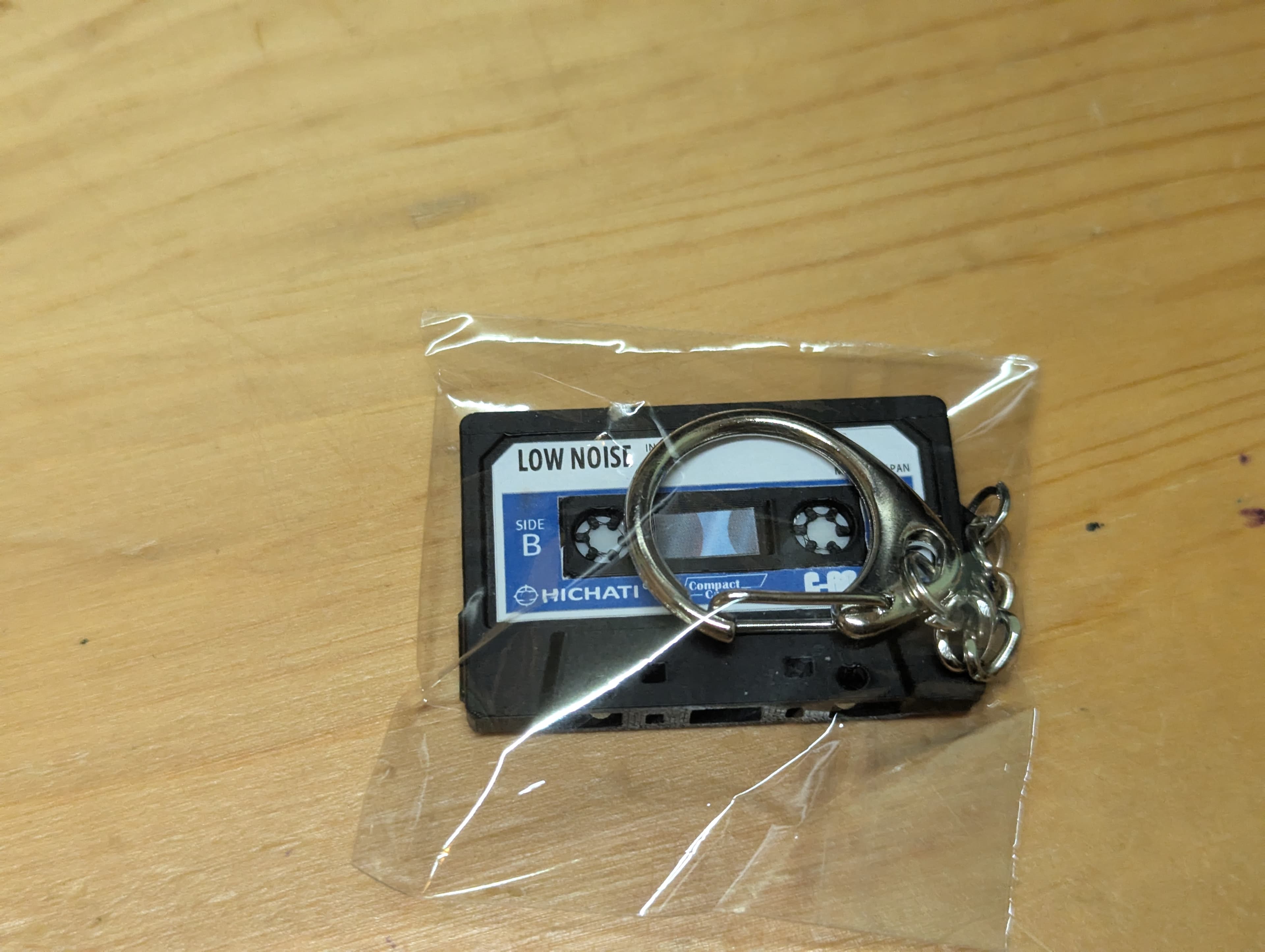 Cassette Tape Keychain