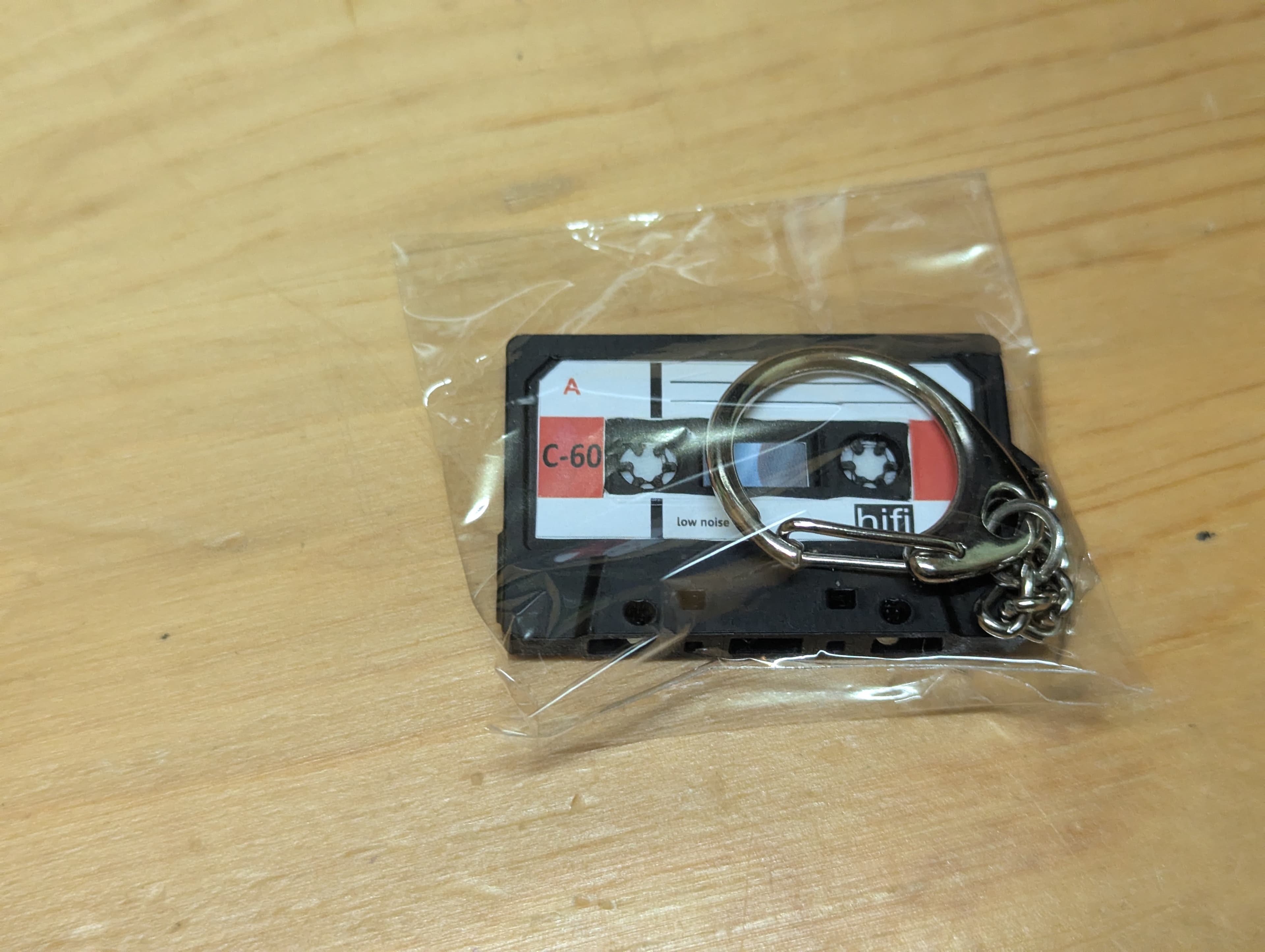 Cassette Tape Keychain