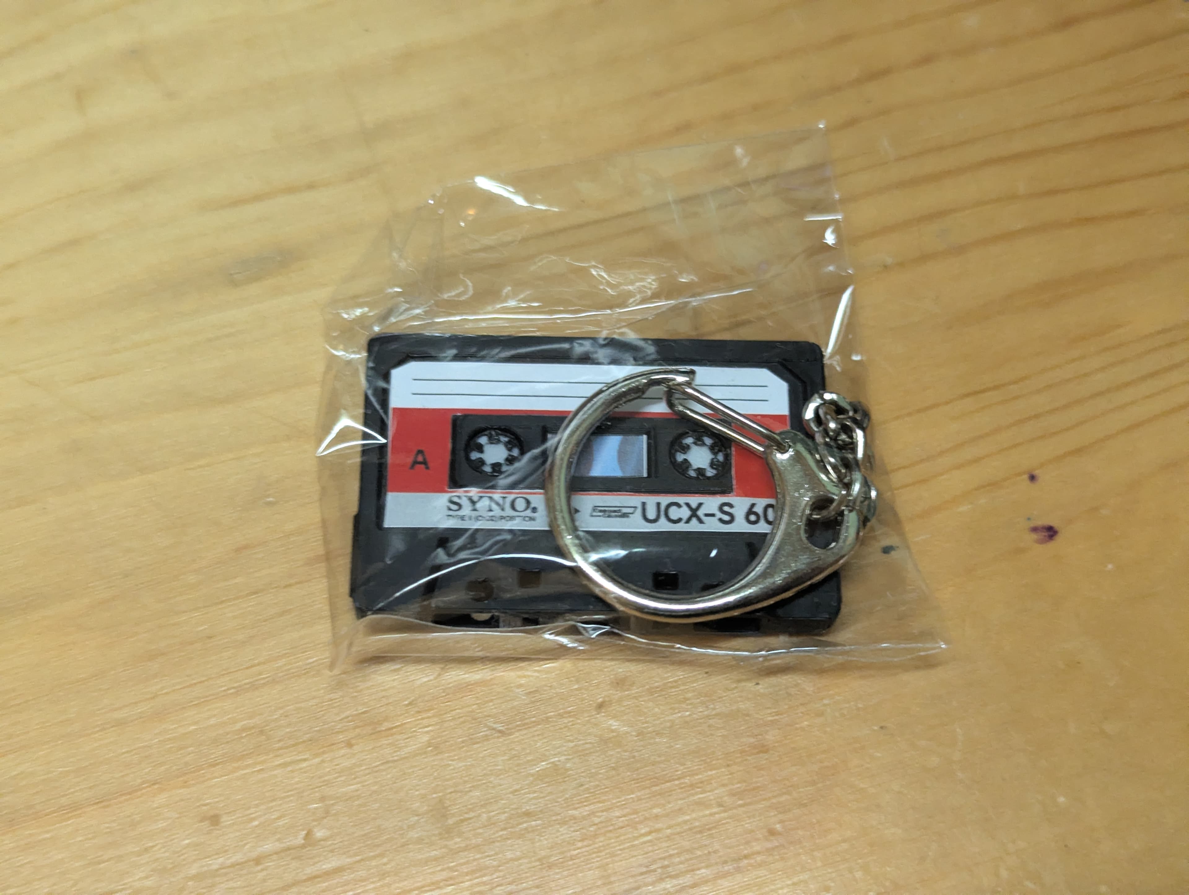 Cassette Tape Keychain