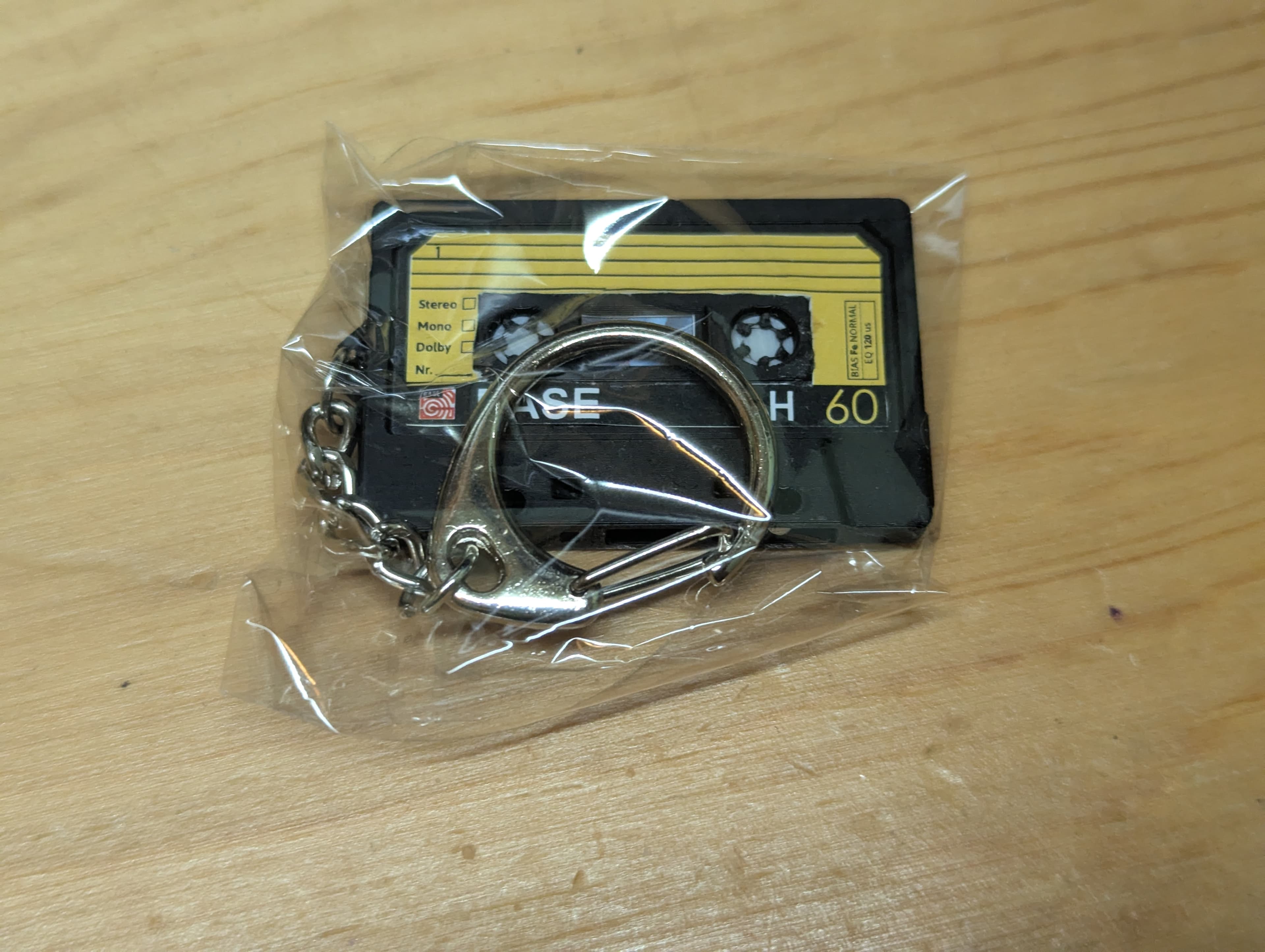 Cassette Tape Keychain
