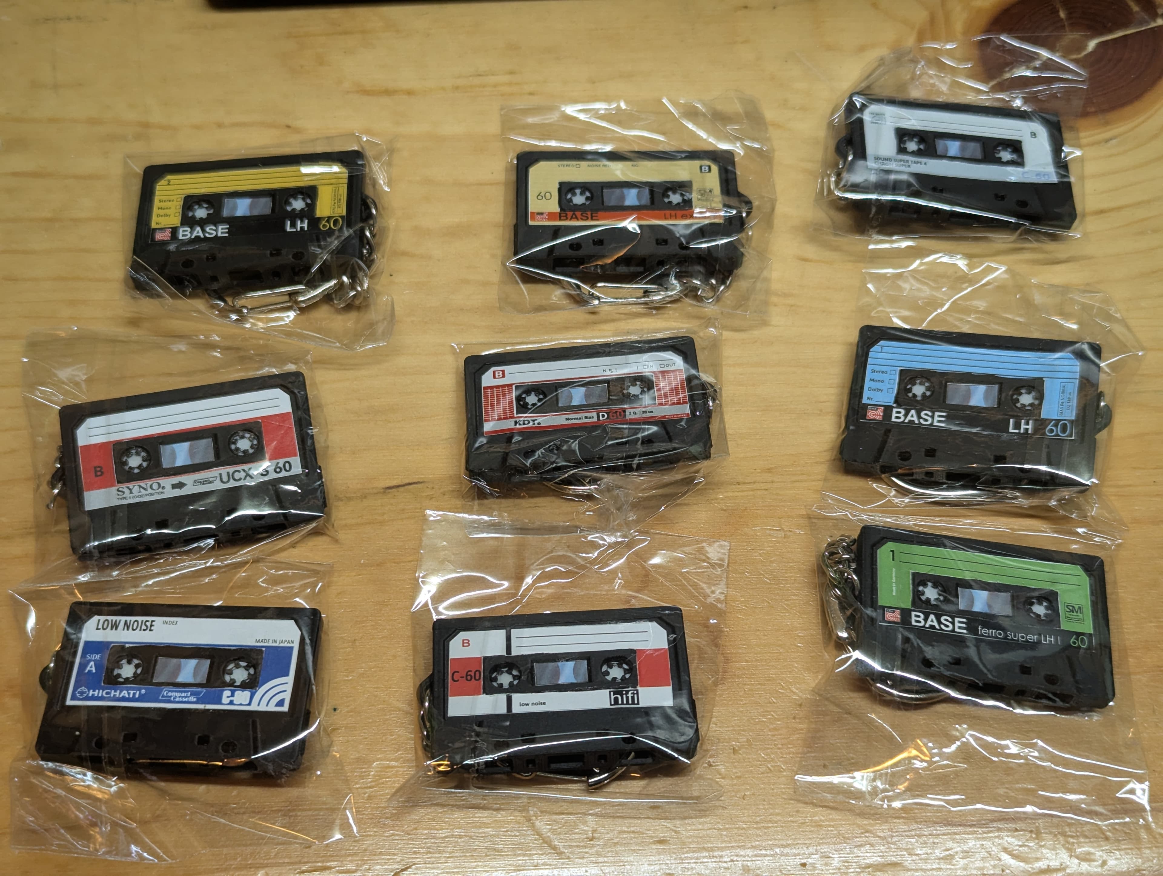 Cassette Tape Keychain