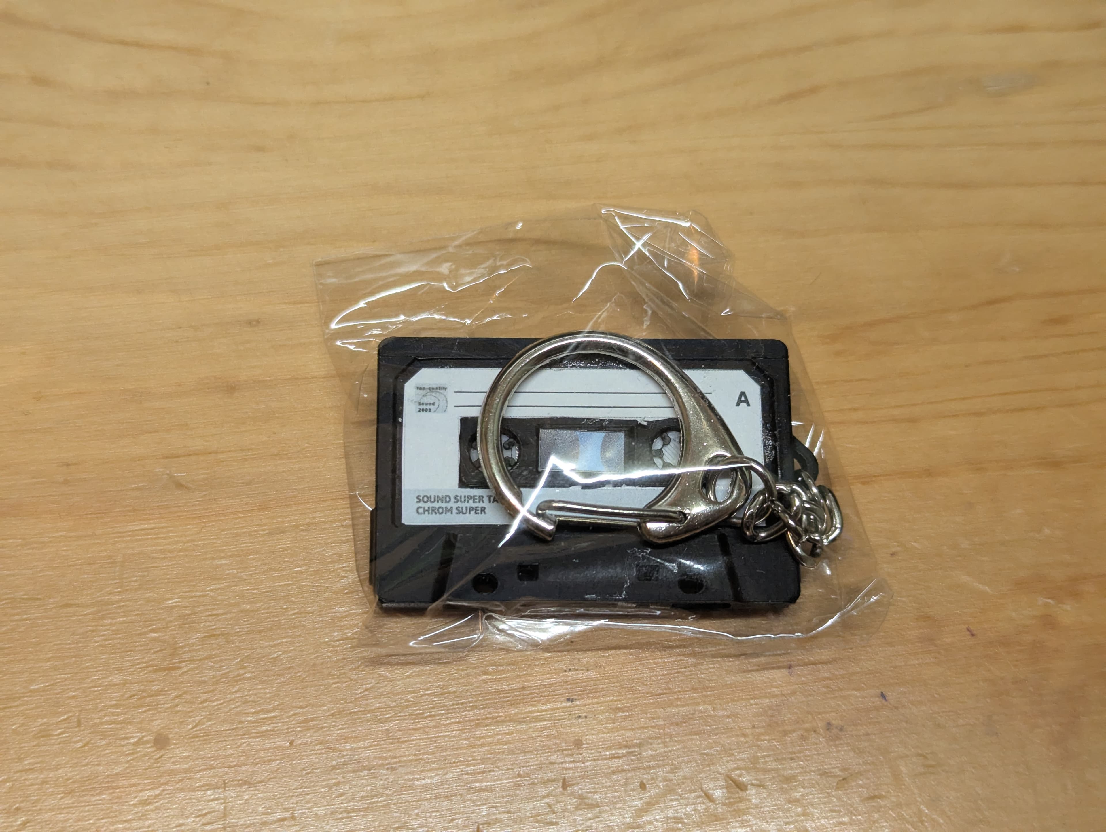 Cassette Tape Keychain